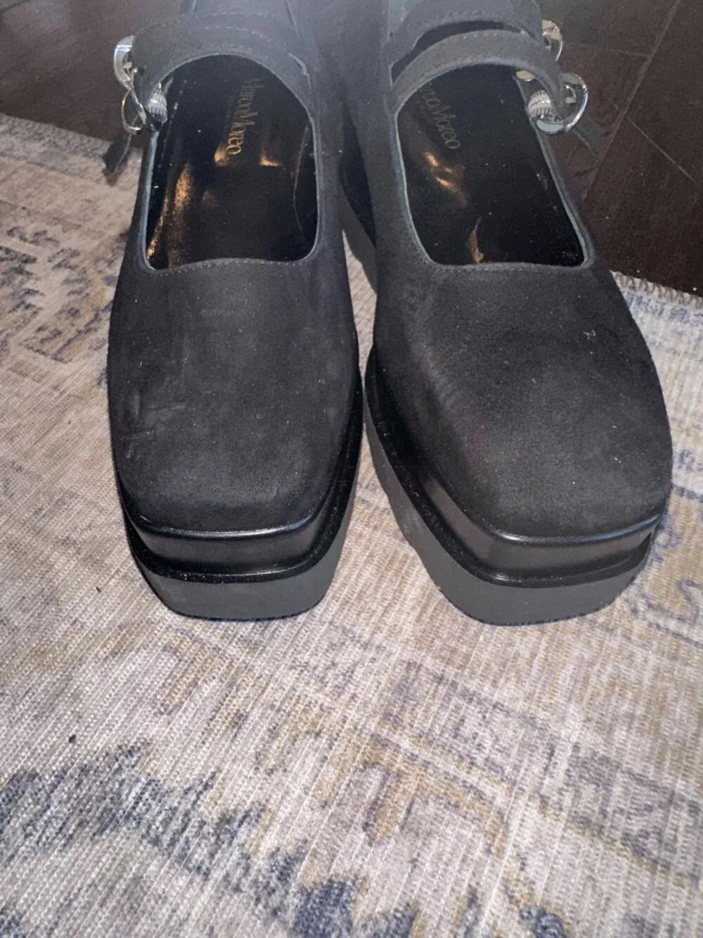 Marco Moreo TESSA Platform Mary Jane Shoes